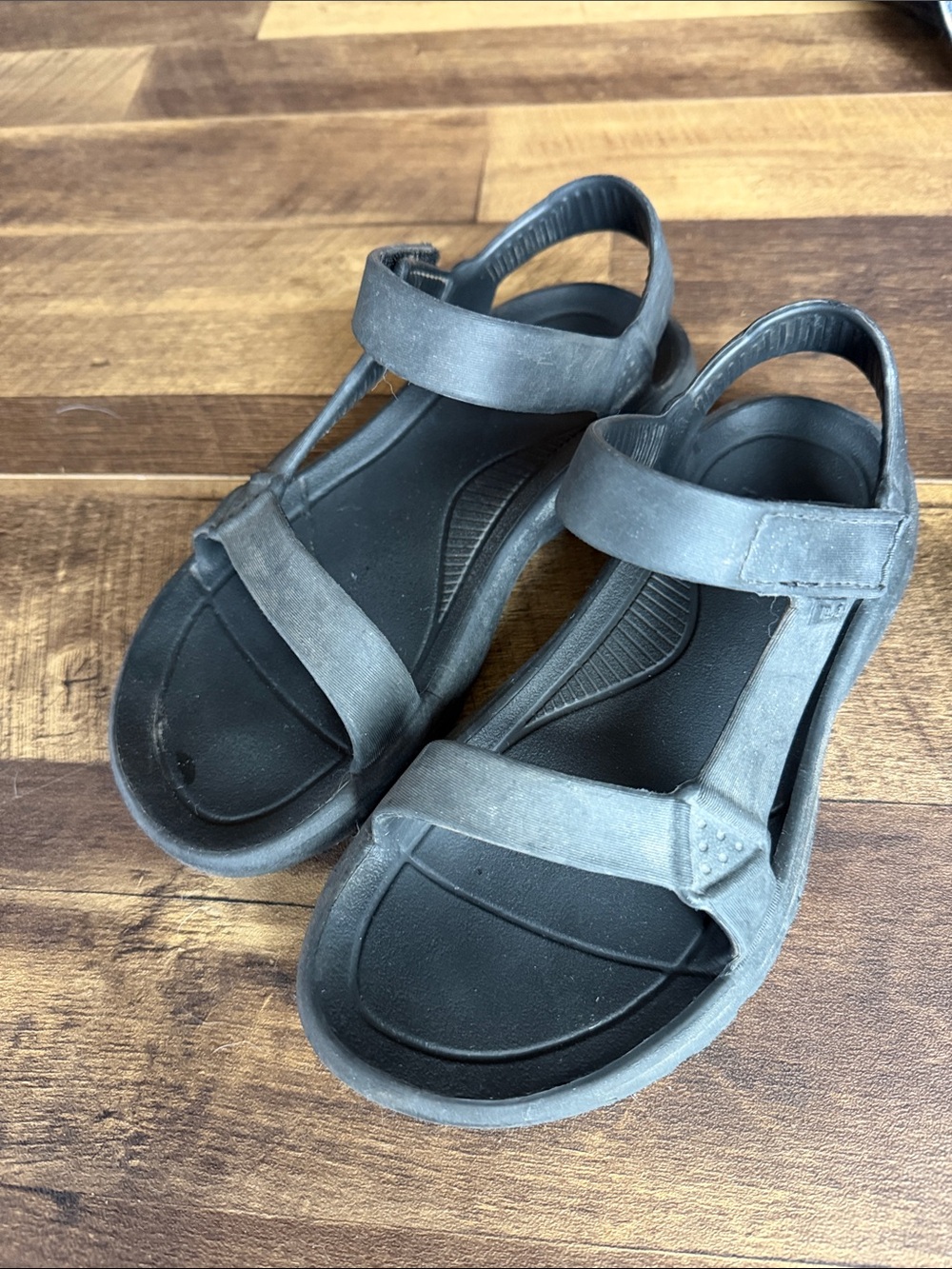 Teva Black Hurricane Drift Sandals